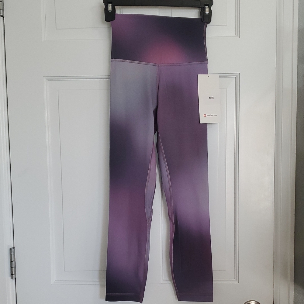 NWT Lululemon Align HR 23IN SZ 2 Aurora Haze